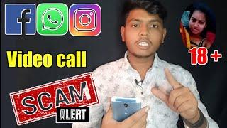 Whatsapp video call scam || instgarm facebook sacming  in kannada || @nageshtechedit9905