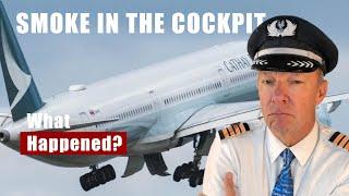 SMOKE ON BOARD! Captain Steeeve Breaks Down Cathay 811's Emergency ATC Calls