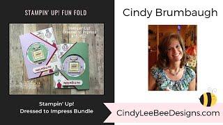 Stampin' Up! Dressed to Impress Fun Fold