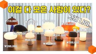 Collected all mushroom lights from around the world