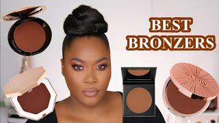 BEST BRONZERS FOR DARK SKIN : FAVORITE AFFORDABLE AND HIGH END BRONZERS + SWATCHES 2021