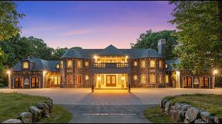 Metro New York Mega Mansion - Corinthian Stone Exterior - Saddle River, NJ 07458 @sothebysrealty