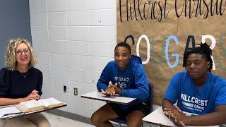 “DJ and Deashton - Hillcrest Christian seniors share lives changed”