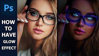 How to Make Glowing Glasses | (Photoshop Tutorial #3)