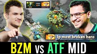 BZM & ATF battle in MID LANE.. - NATURE's PROHET vs DAWNBREAKER!