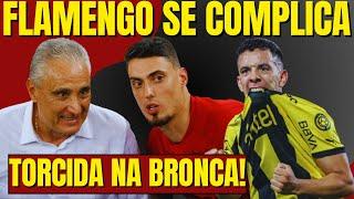 ACABOU A PACIÊNCIA! TORCIDA NA BRONCA COM TITE | FLAMENGO SE COMPLICA NA LIBERTADORES | COLETIVA |