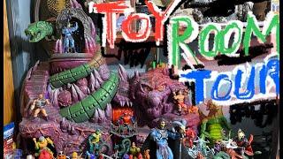 Friend of the channel, BLUESNAGGLEROCKER, takes SKELE VADER on a TOUR of his TOY ROOM! #toyroom