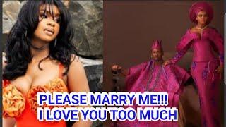 "She's too desperate"-Reactions as Priscilla publicly begs her man to marry her before December.