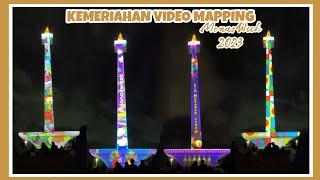 MONAS WEEK 2023 || VIDEO MAPPING MONAS - MONUMEN NASIONAL JAKARTA