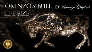 Lorenzo's Bull Life Size - Treasure Investments & Foundry Michelangelo