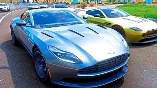 RACING ASTON MARTIN DB11 - Simulation Driving Mode | Ultra Realistic Graphics | Forza Horizon 5