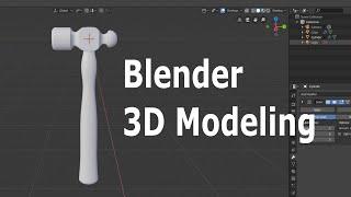 Blender 2.8 Beginner 3D Modeling Tutorial