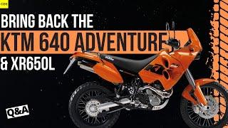 Why haven't KTM used the 690 Enduro R to make a 690 Adventure R? Q&A