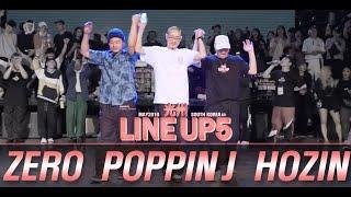 POPPING ZERO / POPPIN J / HOZINㅣJUDGE SHOWCASE ㅣ2019 LINE UP SEASON 5