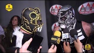 Pentagón Jr. y Puma King se confrontaron en backstage de Lucha Capital