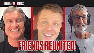 "WE MADE YOU!!!"  | Jake Humphrey REUNITED with David Coulthard and Eddie Jordan