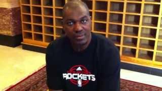 Hakeem Olajuwon on Howard and Asik duo and Jeremy Lin's work ethic