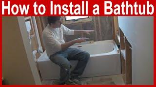 How to Install a Bathtub