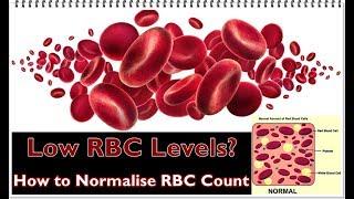 Low RBC Levels – Causes, Symptoms, Treatment