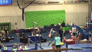 Peyton's level 6 bar routine