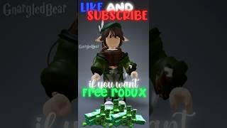 GAMES That Get You FREE ROBUX?!  | #freerobux #roblox #shorts