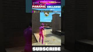 Parafal gun chllange with bTS bundiL free fire || Gaming with abir #freefire #short #parafalnewskin