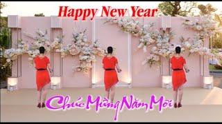 Nhảy cùng hướng - Happy New Year - Chúc mừng Năm Mới - Học nhảy dân vũ - Nhóm nhảy chị em