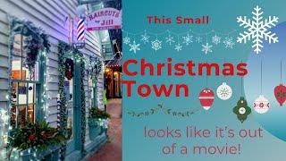 This Small Christmas Town Looks Like it Came Out of a Movie!