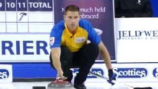 2009 Tim Hortons Brier - John Morris Runback (ONT vs. ALTA)