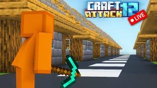 LIVE! CRAFT ATTACK 12 I Häuser bauen UND das WICHTIGER EVENT!!!