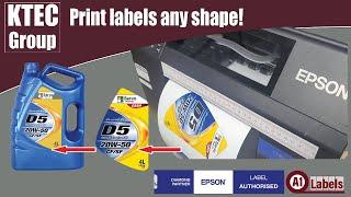 Print label any shape - Labels-U-Print ® - KTEC GROUP UK