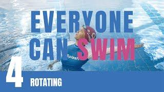 LEARN TO SWIM | Ep.4 Rotating | Freestyle rotations, how to rotate body for beginner swimmers