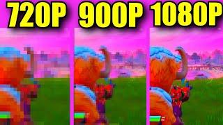 GTX 760 4GB FORTNITE  LOW vs ULTRA BENCHMARK