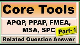 Core Tools Related Question Answer Part  1