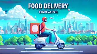 Food Delivery Simulator. A First Look At A Brand New Game!