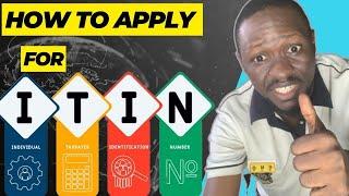 How to Apply for ITIN Online as a Non-US Citizen in 2024