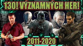 130! Významných her z let 2011-2020