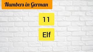 How to Count in German?  Learn Numbers 1-20 with Fun Tricks!