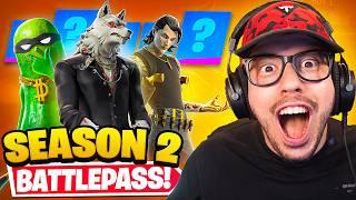 NEW *Season 2* BATTLE PASS in Fortnite! (Pickle, Midas, Sub-Zero)