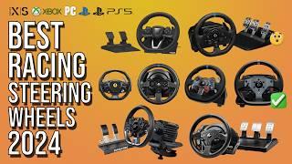 BEST RACING WHEEL (2024) FOR PC, PS5, PS4, XBOX SERIES X & S | TOP 5 SIM RACING WHEELS FOR CONSOLE