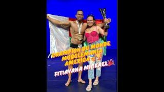 Fitiavana Mickael - Champion du monde Musclemania America 2024