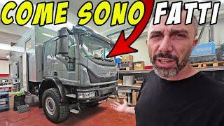 MEGA TOUR CAMPER 4x4  Come vengono costruiti da ZERO qui in Italia ️