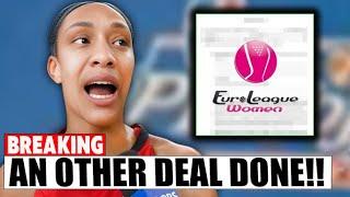 "A'ja Wilson Upset After Caitlin Clark's Europe Contract Shocks the WNBA"