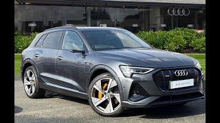 Approved Used Audi e-tron Vorsprung 50 quattro 230,00 kW | Stoke Audi | BV21 YUJ