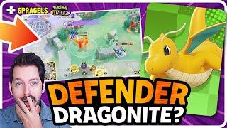 No One Picked Defender... So I Played Defender Dragonite | Pokemon Unite