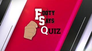 FootySays Lockdown Quiz- @Tapintobs v @bubbxls
