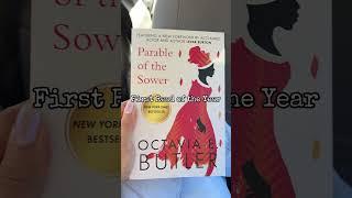 First Read of 2025 Parable of the Sower by Octavia E. Butler #books #booktube #bookrecommendations