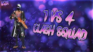 [B2K] CLASH SQUAD B2K VS PRO PLAYERS | INSANE 1 VS 4