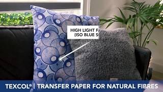 Texcol® Digital transfer paper for natural fibers