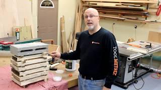 ToolMetrix - Slice Logs into Lumber on the 18BX Bandsaw with a Simple Jig